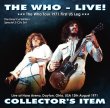 画像1: THE WHO - LIVE!: COLLECTOR'S ITEM (2CD+ボーナス・フロント・ジャケ付属) (1)