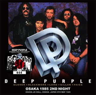 DEEP PURPLE - OSAKA 1985 1ST NIGHT: DEFINITIVE MASTER(2CD) - navy-blue