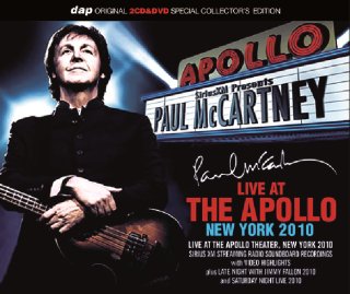 取り寄せ】PAUL McCARTNEY - LIVE AT THE APOLLO LONDON 2010(2CD+Ltd