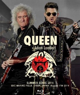 QUEEN + ADAM LAMBERT - SUMMER SONIC OSAKA 2014(2CD) plus Bonus DVDR -  navy-blue