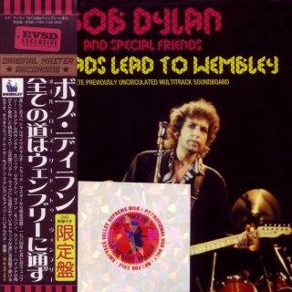 BOB DYLAN - ALL ROADS LEAD TO WEMBLEY 「全ての道はウェンブレーに通ず」 (2CD+DVD) - navy-blue