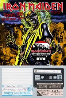 IRON MAIDEN - TOKYO KILLERS(4CDR + Bonus Picture CDR) - navy-blue