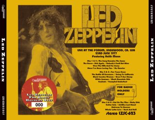 LED ZEPPELIN - FOR BADGE HOLDERS ONLY: ORIGINAL WIZARDO MASTER  RECORDING(3CD) - navy-blue