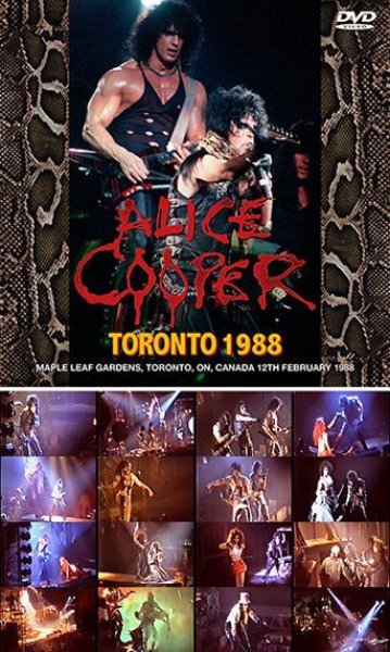 画像1: 【取り寄せ】ALICE COOPER - TORONTO 1988(DVDR) (1)