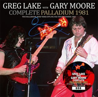 GREG LAKE with GARY MOORE - HAMMERSMITH ODEON 1981(1CDR) - navy-blue
