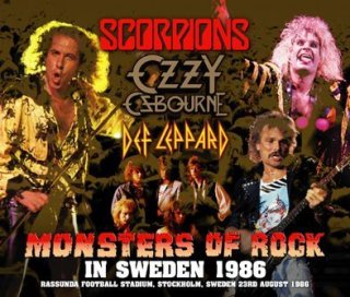 SCORPIONS/OZZY OSBOURNE/DEF LEPPARD - MONSTERS OF