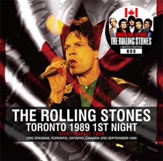 THE ROLLING STONES - LOS ANGELES 1989 1ST NIGHT(2CD) - navy-blue