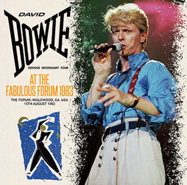 DAVID BOWIE - AT THE FABULOUS FORUM 1983(2CDR) - navy-blue