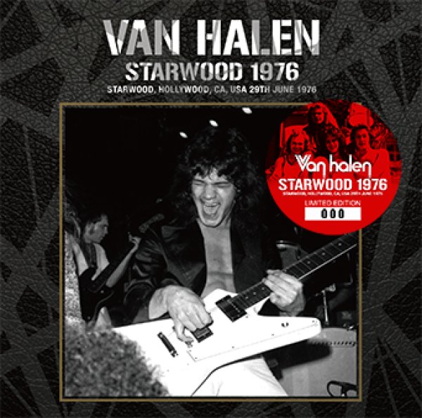 画像1: VAN HALEN - STARWOOD 1976(1CD) plus Bonus CDR* Numbered Stickered Edition Only (1)