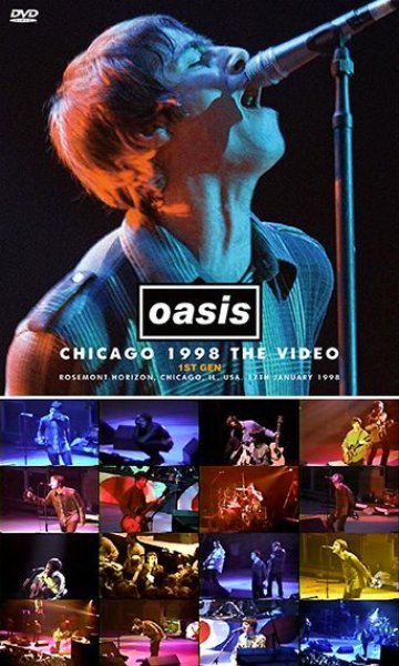 OASIS - CHICAGO 1998(1CD) plus Bonus DVDR* Numbered Stickered Edition Only