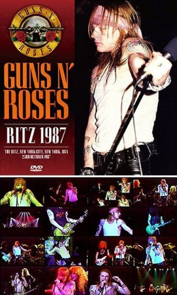 GUNS N' ROSES - RITZ 1988 DEFINITIVE EDITION: 2020 REMASTER(CD+DVD) plus  Bonus DVDR* Numbered Stickered Edition Only