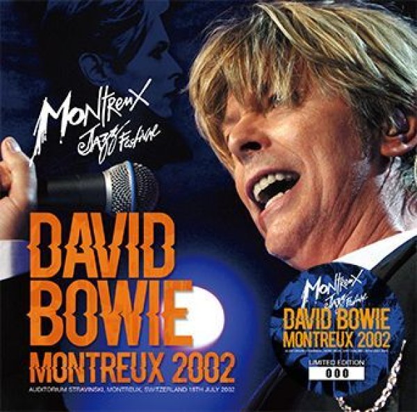 画像1: DAVID BOWIE - MONTREUX 2002(2CD)*2nd Press plus Bonus DVDR* Numbered Stickered Edition Only (1)