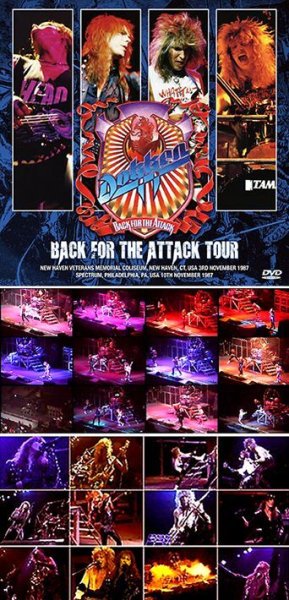 画像1: 【取り寄せ】DOKKEN - BACK FOR THE ATTACK TOUR(2DVDR) (1)