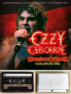 OZZY OSBOURNE/DIO/GARY MOORE/ACCEPT/MOTLEY CRUE - MONSTERS OF ROCK IN  GERMANY 1984 VOL.1(5CDR) - navy-blue