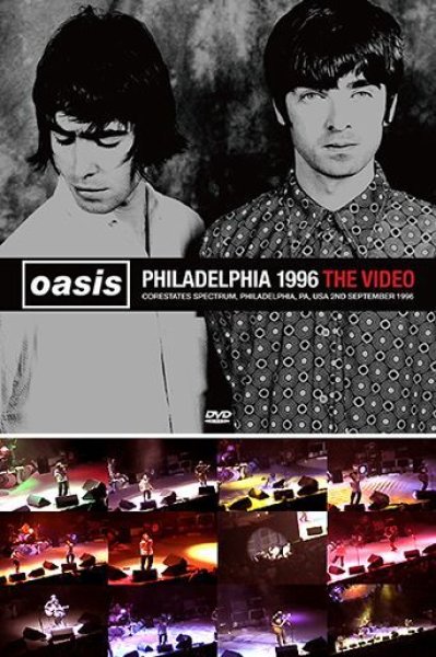 OASIS - PHILADELPHIA 1996(2CD) plus Bonus DVDR* Numbered Stickered Edition  Only - navy-blue