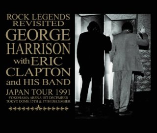 GEORGE HARRISON WITH ERIC CLAPTON AND HIS BAND - YOKOHAMA 1991(2CD) -  navy-blue