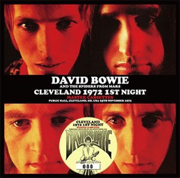 DAVID BOWIE - CLEVELAND 1972 1ST NIGHT: MASTER CASSETTES(2CD)