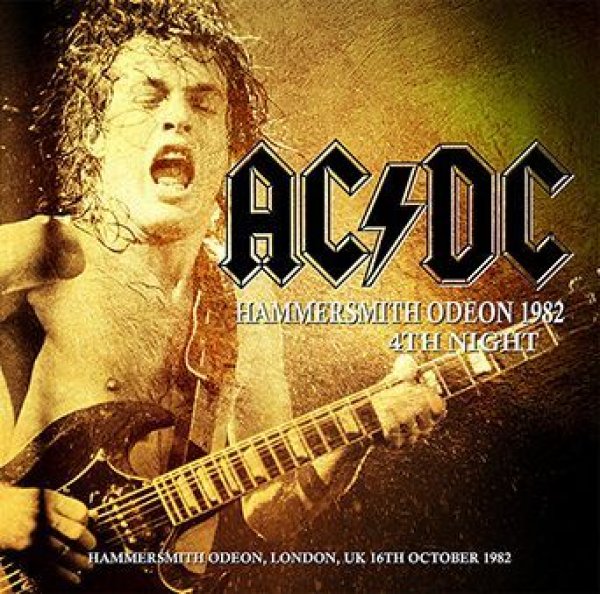 画像1: AC/DC - HAMMERSMITH ODEON 1982 4TH NIGHT(2CDR) (1)