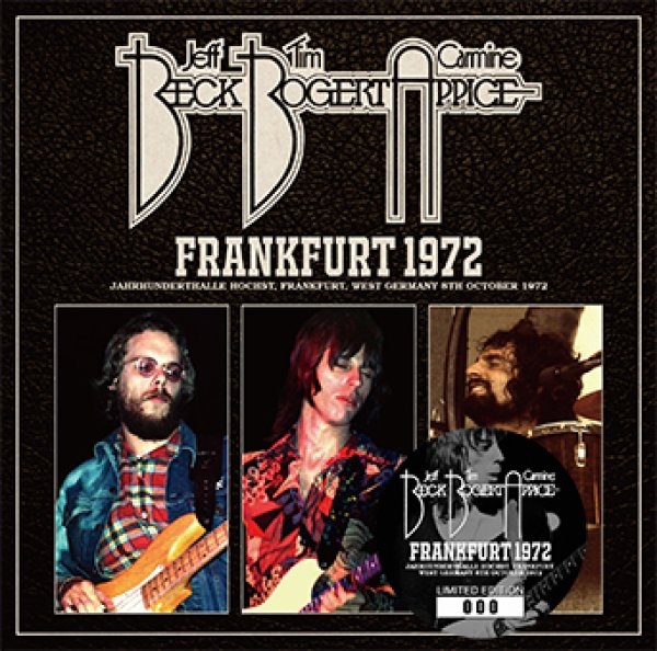 画像1: BECK, BOGERT & APPICE - FRANKFURT 1972(1CD) (1)