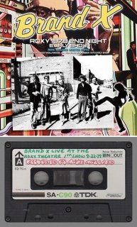 BRAND X - THE ROXY 1979 1ST NIGHT (LATE SHOW): MIKE MILLARD MASTER 