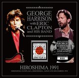 GEORGE HARRISON WITH ERIC CLAPTON AND HIS BAND - HIROSHIMA 1991(2CD) -  navy-blue