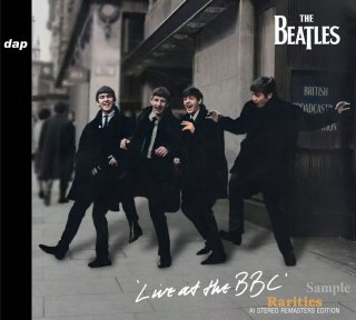 THE BEATLES - LIVE AT THE BBC : UNRELEASED SESSIONS (2CD) - navy-blue