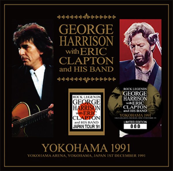 GEORGE HARRISON WITH ERIC CLAPTON AND HIS BAND - YOKOHAMA 1991(2CD 