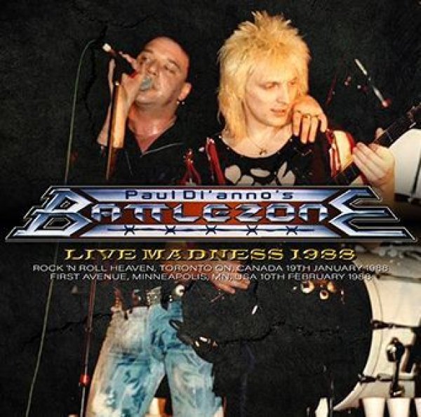 PAUL Di'ANNO'S BATTLEZONE LIVE MADNESS 1988(2CDR) navy-blue