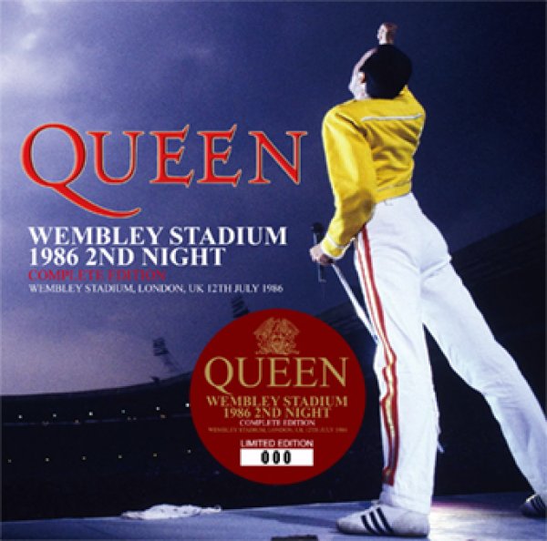 EDITION(2CD)　QUEEN　STADIUM　COMPLETE　1986　WEMBLEY　NIGHT:　2ND　navy-blue