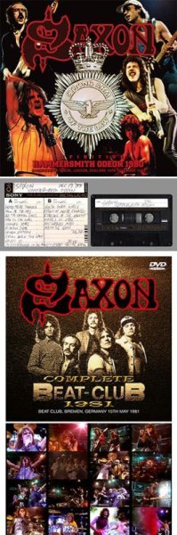 画像1: SAXON - DEFINITIVE HAMMERSMITH ODEON 1980(1CD) plus Bonus DVDR (1)