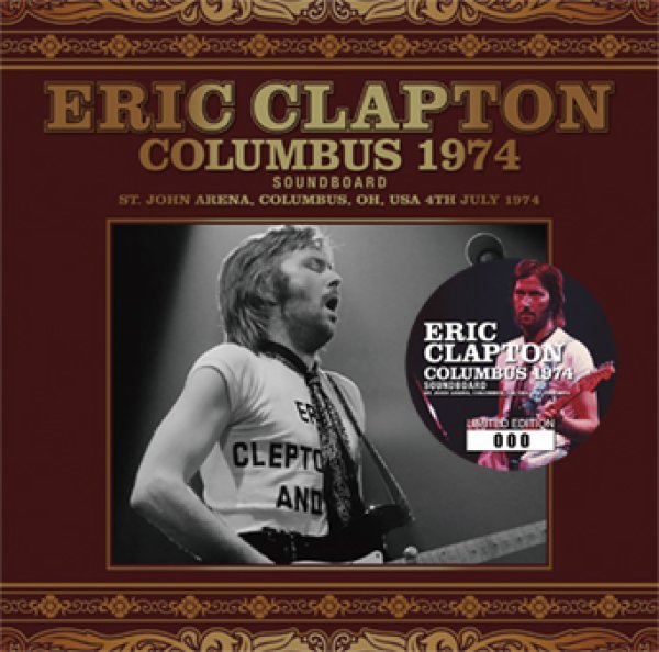 画像1: ERIC CLAPTON - COLUMBUS 1974 SOUNDBOARD (2CD) (1)