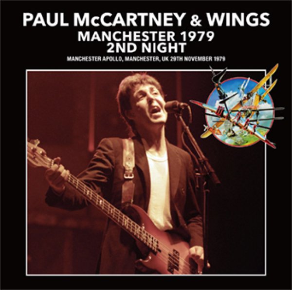 画像1: PAUL McCARTNEY & WINGS - MANCHESTER 1979 2ND NIGHT(2CD) (1)