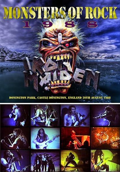 画像1: IRON MAIDEN - MONSTERS OF ROCK 1988(2CDR+DVDR) (1)