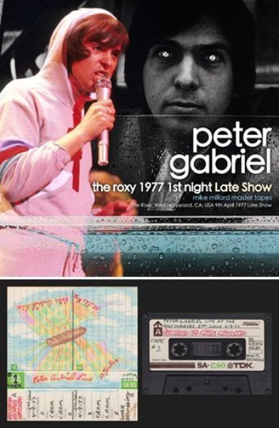 PETER GABRIEL - THE ROXY 1977 1ST NIGHT(LATE SHOW) MIKE MILLARD MASTER  TAPES(2CDR)