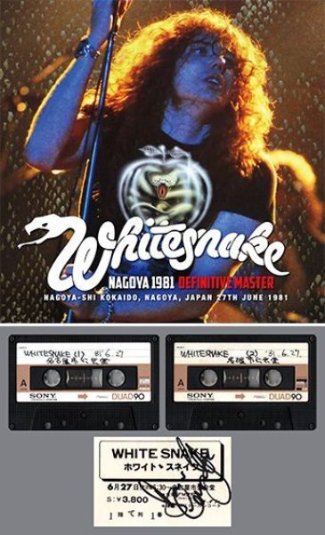 画像1: WHITESNAKE - NAGOYA 1981 DEFINITIVE MASTER(2CD) (1)