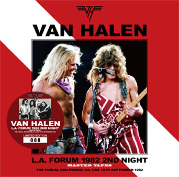 画像1: VAN HALEN - L.A. FORUM 1982 2ND NIGHT MASTER TAPES(2CD) (1)