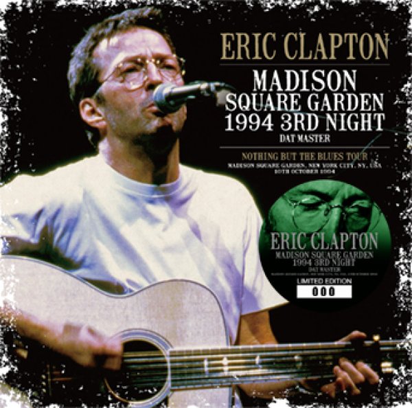 画像1: ERIC CLAPTON - MADISON SQUARE GARDEN 1994 3RD NIGHT: DAT MASTER(2CD) (1)