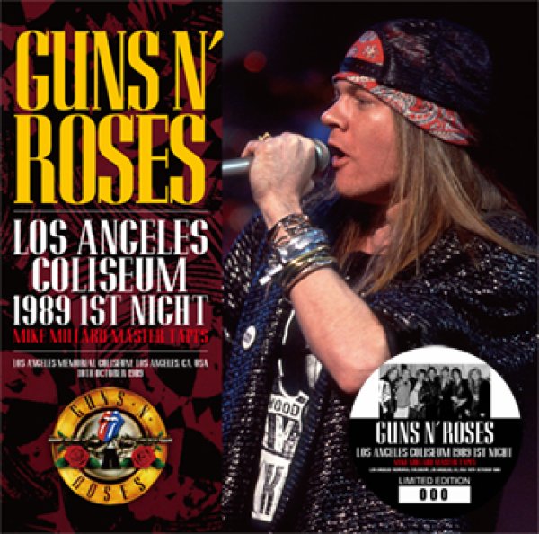 画像1: GUNS N' ROSES - LOS ANGELES COLISEUM 1989 1ST NIGHT: MIKE MILLARD MASTER TAPES(1CD) (1)