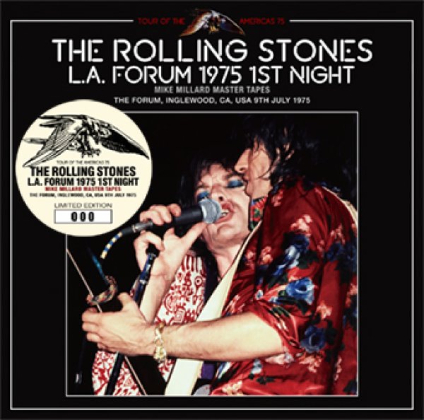 画像1: THE ROLLING STONES - L.A. FORUM 1975 1ST NIGHT: MIKE MILLARD MASTER TAPES(2CD) (1)