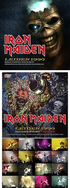 画像1: IRON MAIDEN - LEIDEN 1990 2ND NIGHT(2CD) plus Bonus DVDR (1)