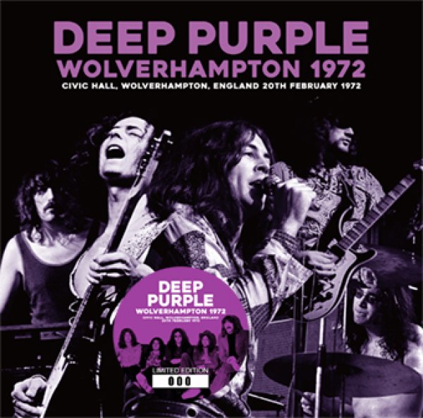 画像1: DEEP PURPLE - WOLVERHAMPTON 1972(2CD) (1)