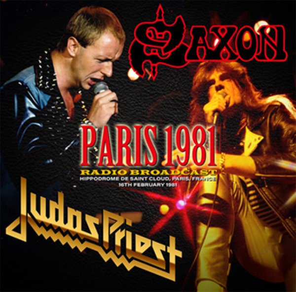 画像1: JUDAS PRIEST/SAXON - PARIS 1981: RADIO BROADCAST(1CDR) (1)