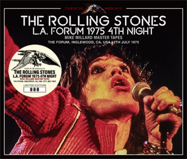 THE ROLLING STONES - L.A. FORUM 1975 4TH NIGHT: MIKE MILLARD MASTER  TAPES(3CD)