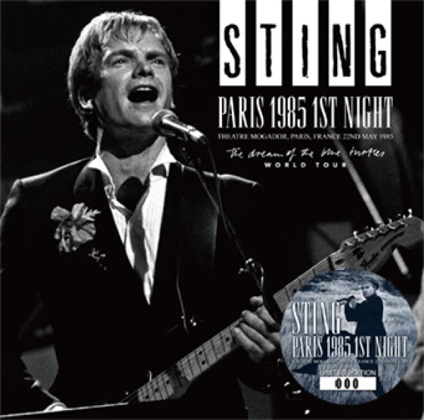 画像1: STING - PARIS 1985 1ST NIGHT(2CD) (1)