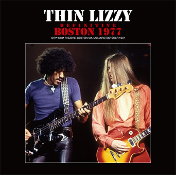 画像1: THIN LIZZY - DEFINITIVE BOSTON 1977(2CD) (1)