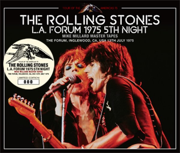 画像1: THE ROLLING STONES - L.A. FORUM 1975 5TH NIGHT: MIKE MILLARD MASTER TAPES(3CD) (1)