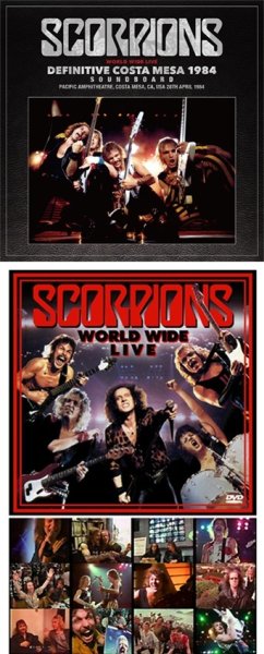 画像1: SCORPIONS - DEFINITIVE COSTA MESA 1984: SOUNDBOARD(2CD) plus Bonus DVDR (1)