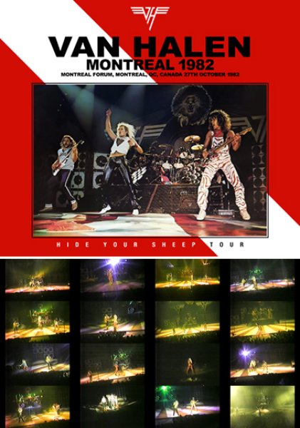 画像1: VAN HALEN - MONTREAL 1982(2CDR+DVDR) (1)