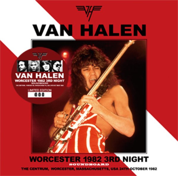 画像1: VAN HALEN - WORCESTER 1982 3RD NIGHT Soundboard(2CD) (1)