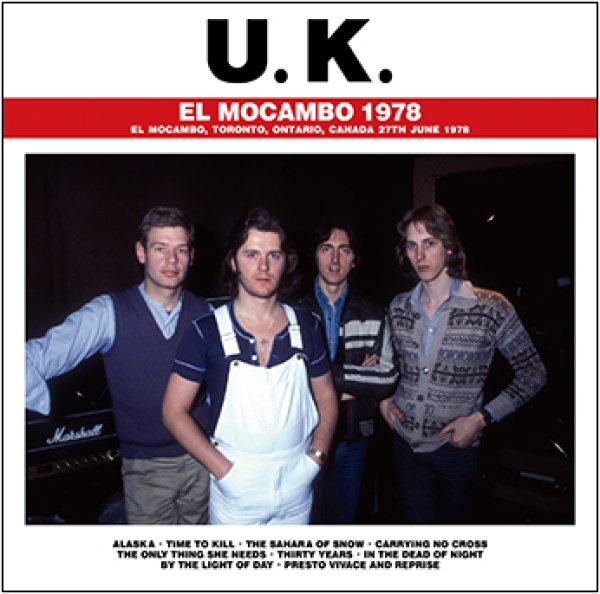 画像1: U.K. - EL MOCAMBO 1978(1CD) (1)